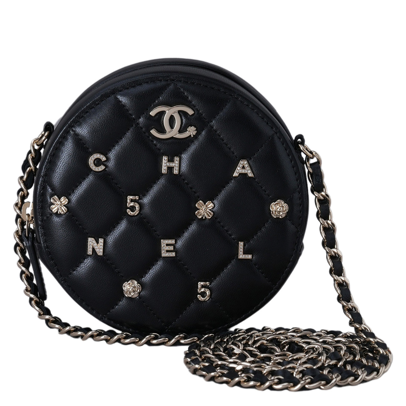 CHANEL(USED)샤넬 시즌 라운드 체인숄더