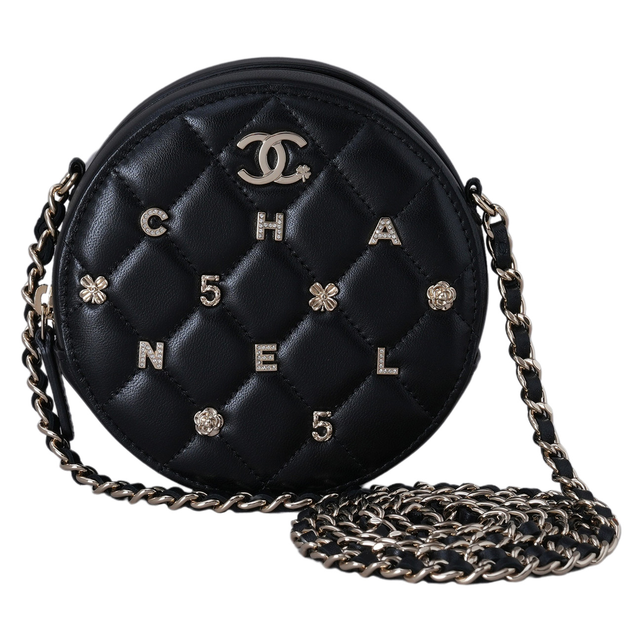 CHANEL(USED)샤넬 시즌 라운드 체인숄더