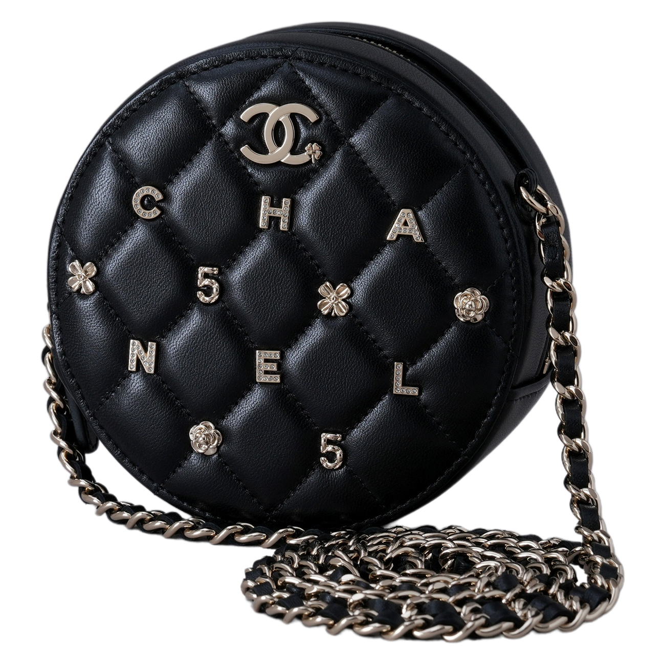 CHANEL(USED)샤넬 시즌 라운드 체인숄더