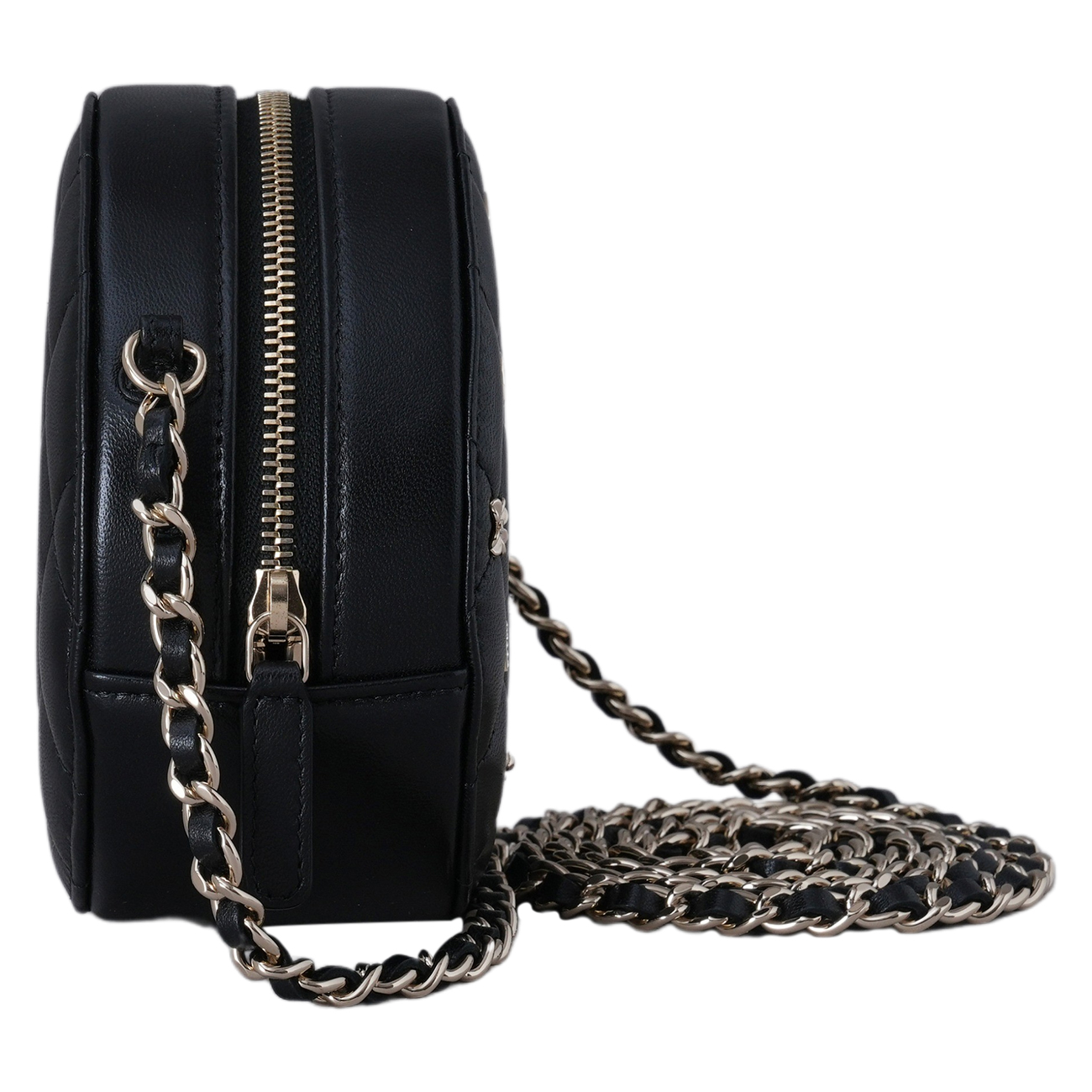 CHANEL(USED)샤넬 시즌 라운드 체인숄더