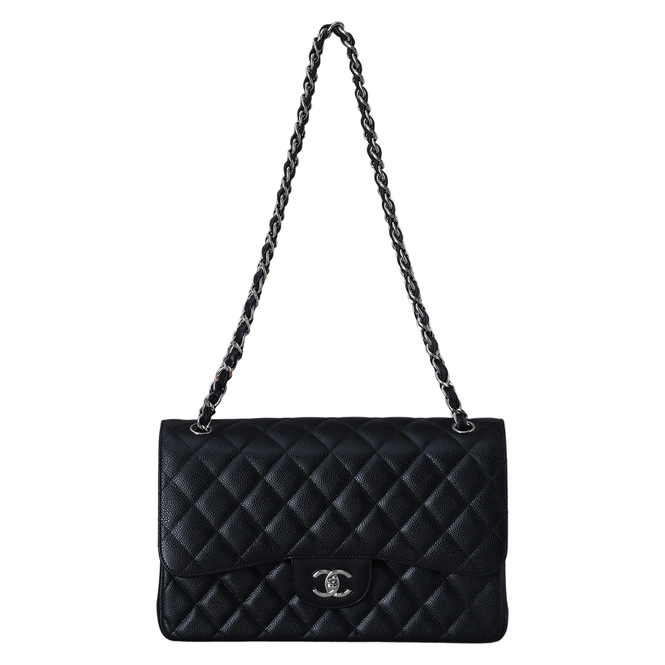CHANEL(USED)샤넬 캐비어 클래식 라지 플랩백