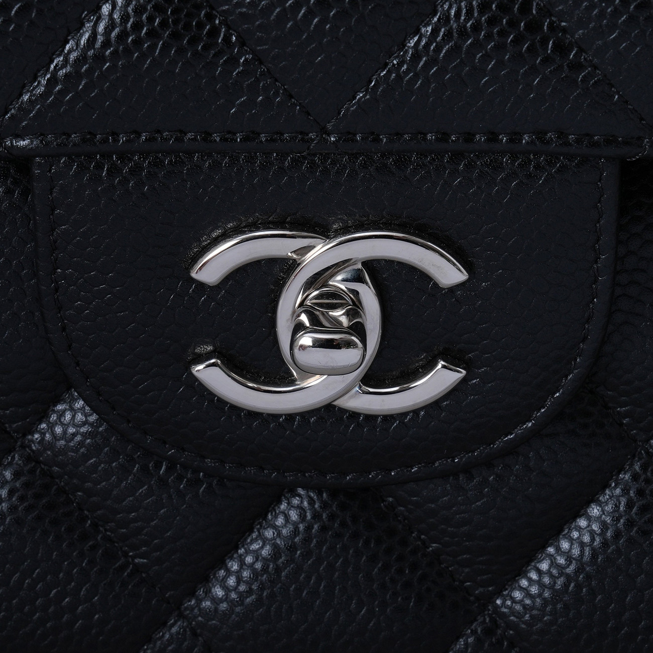 CHANEL(USED)샤넬 캐비어 클래식 라지 플랩백