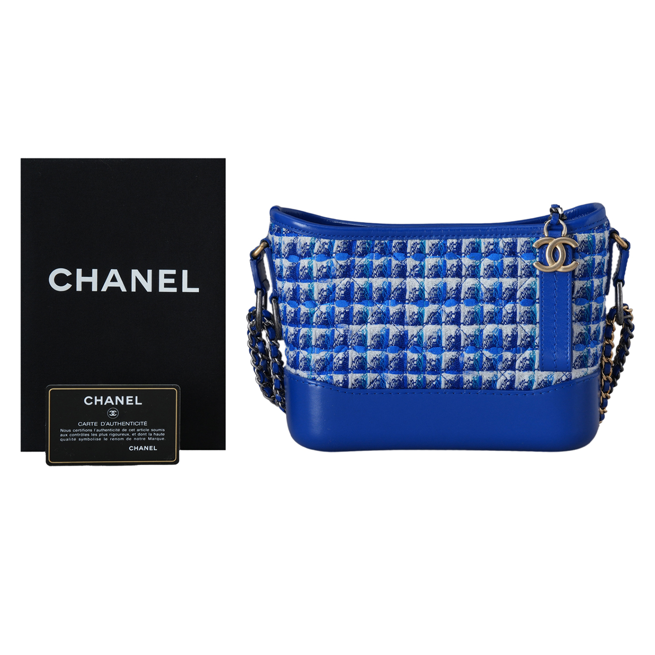 CHANEL(USED)샤넬  트위드 가브리엘 호보 스몰