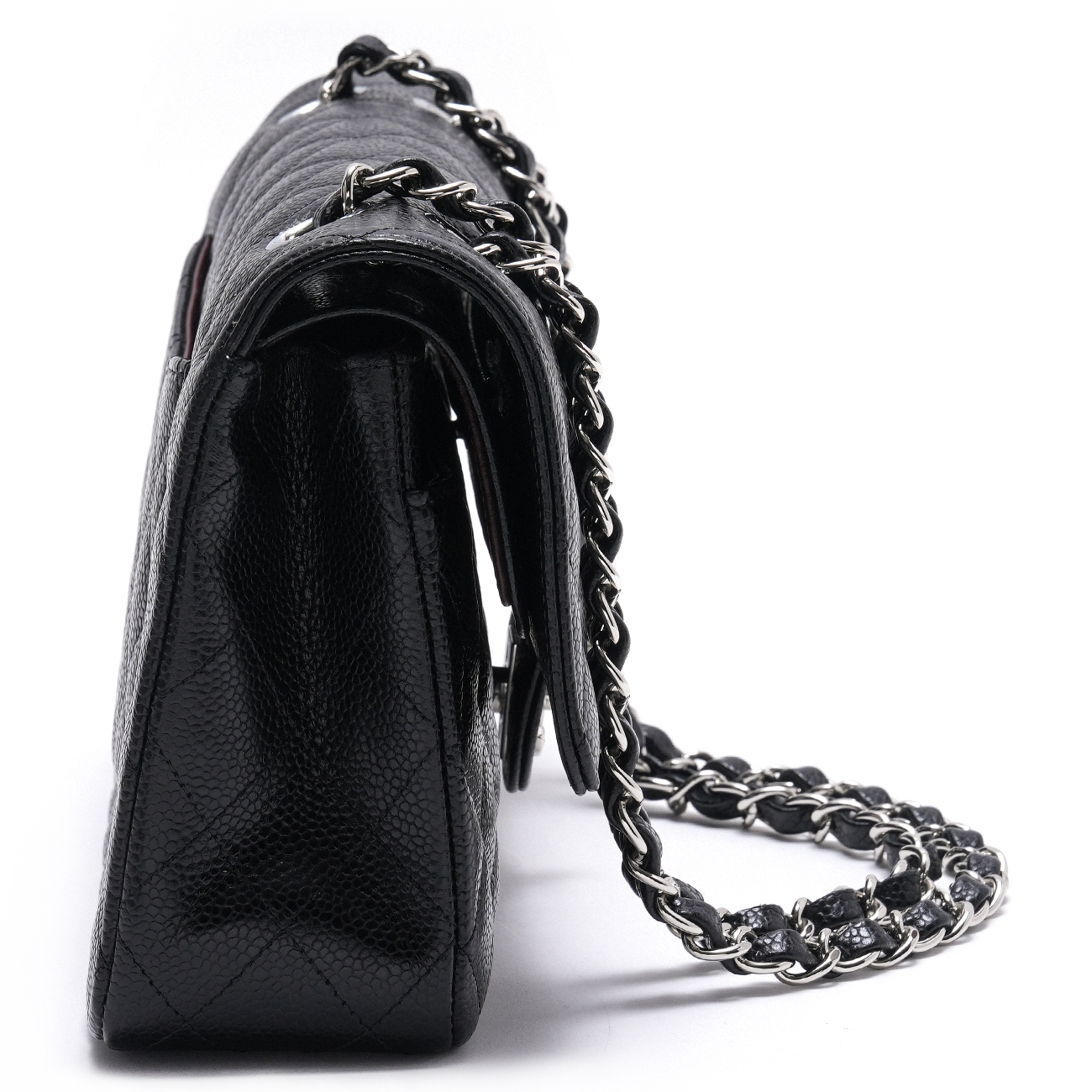 CHANEL(USED)샤넬 캐비어 클래식 미듐 플랩백