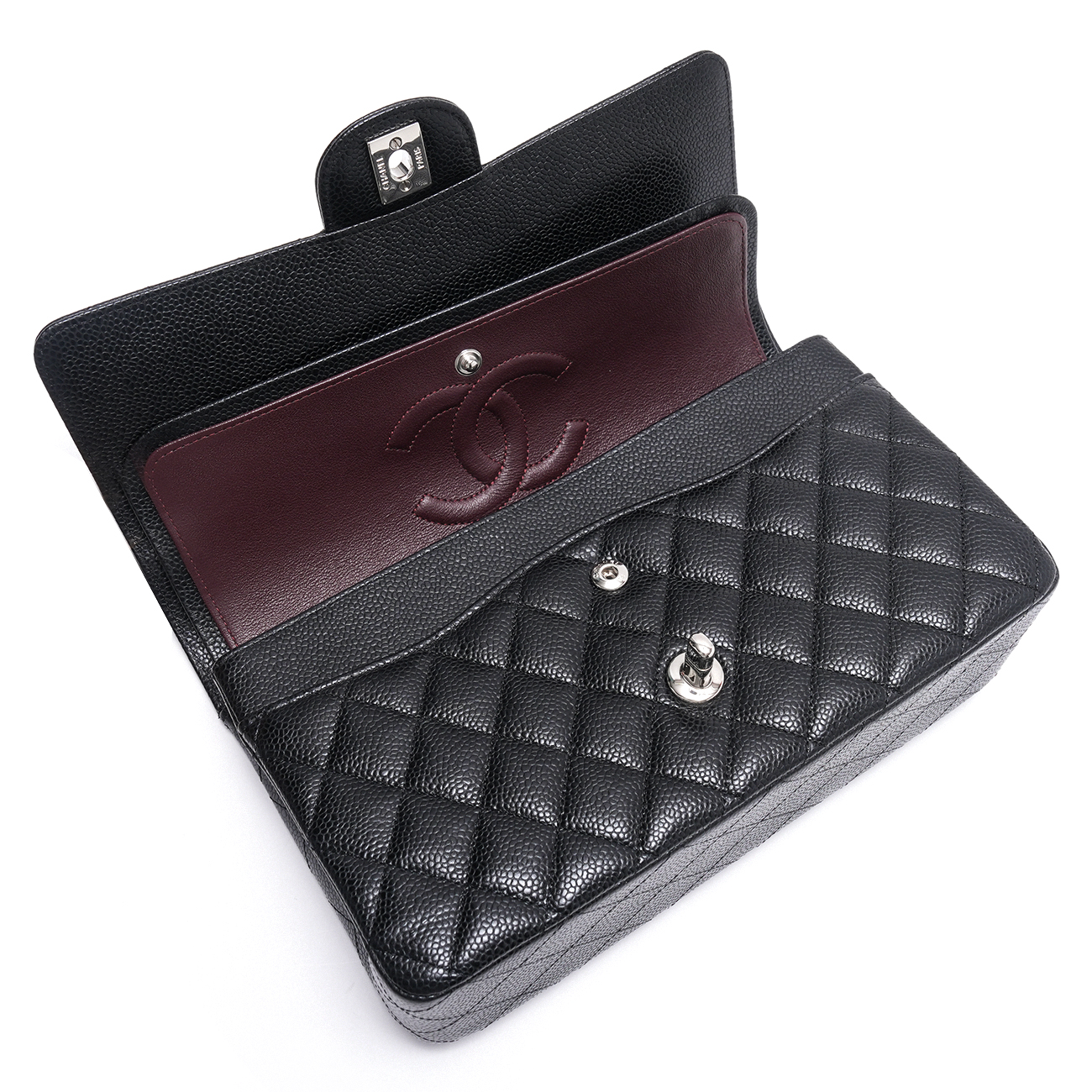 CHANEL(USED)샤넬 캐비어 클래식 미듐 플랩백
