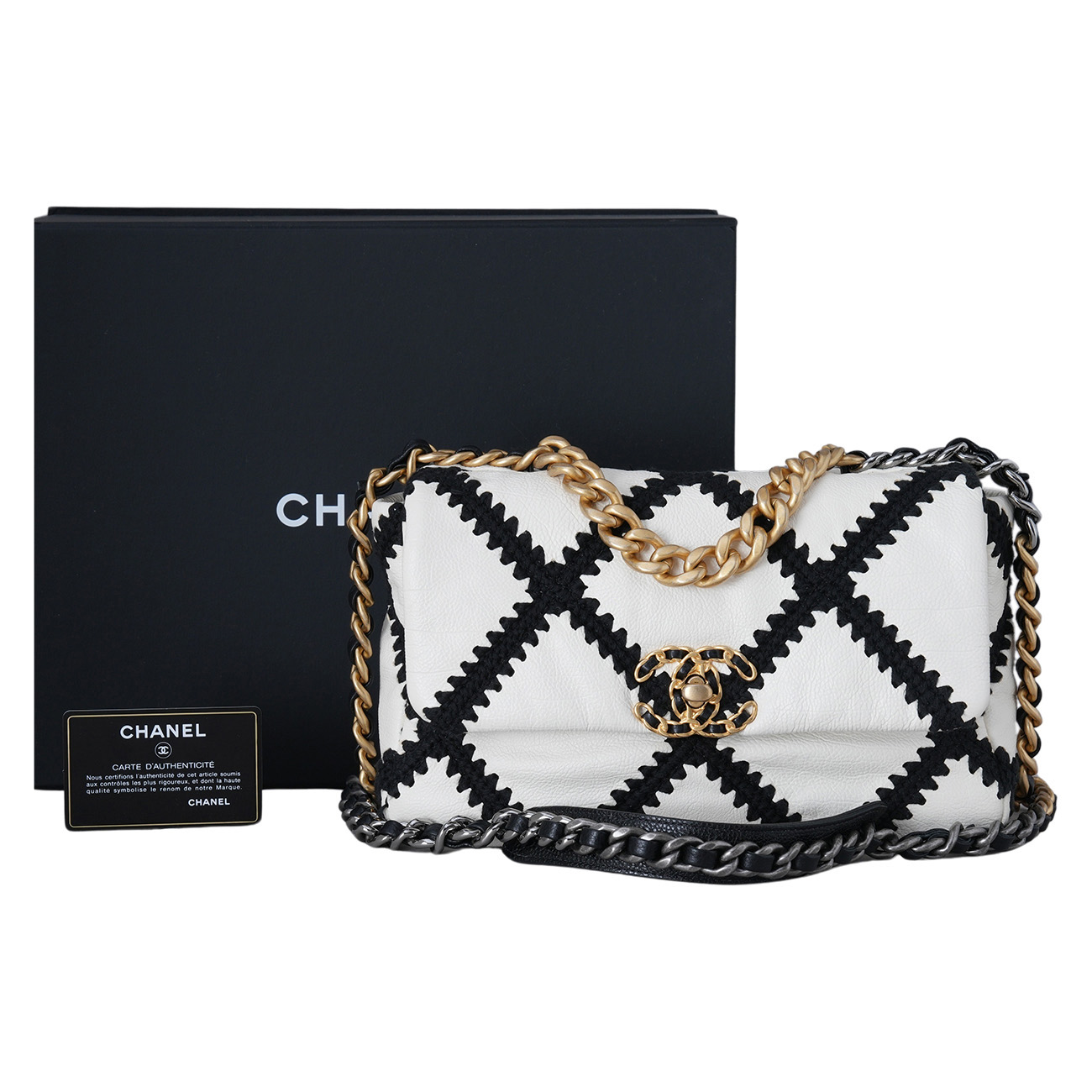 CHANEL(USED)샤넬 19백 스티치