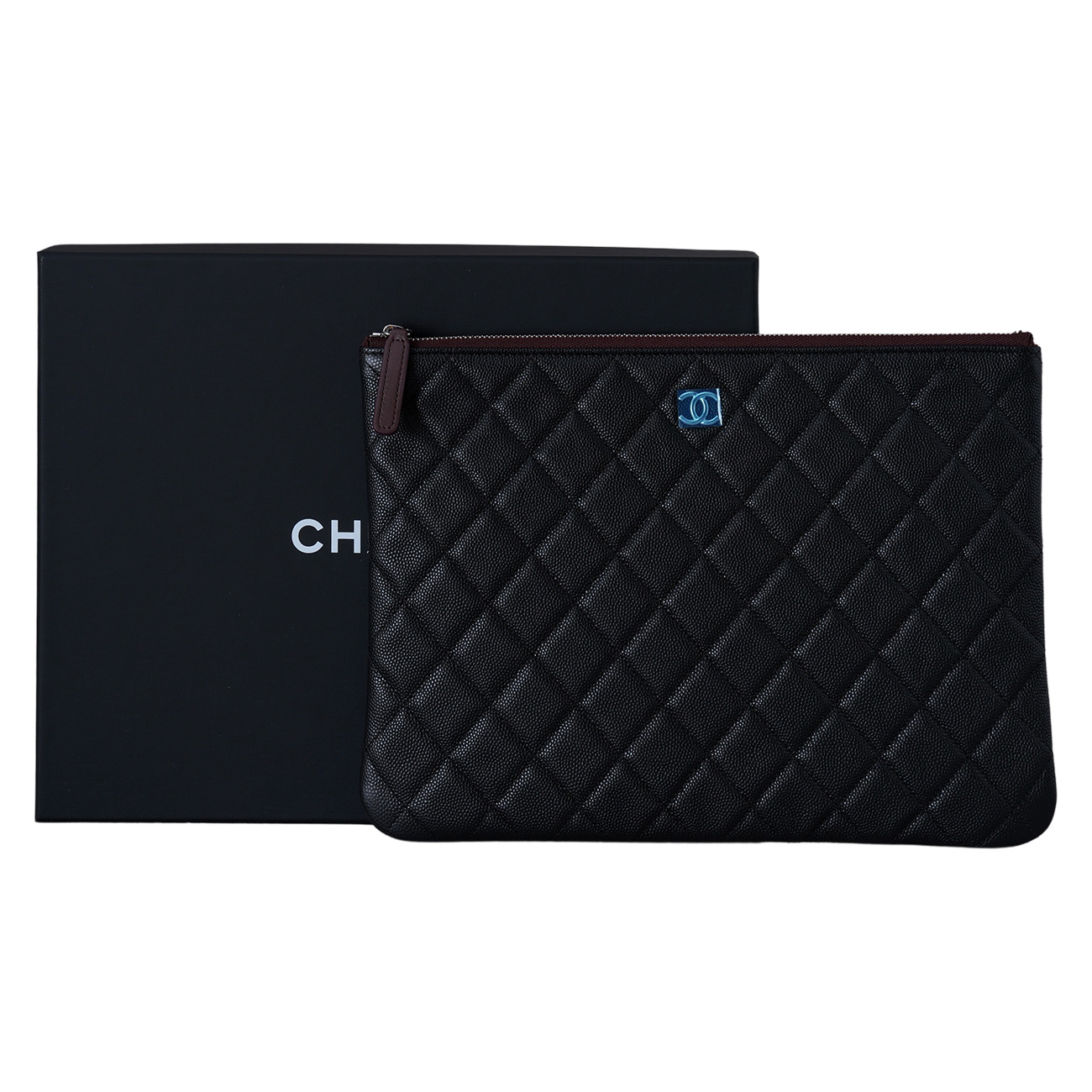 CHANEL(NEW)샤넬 A82545 캐비어 클래식 뉴미듐 클러치 (새상품) NEW PRODUCT