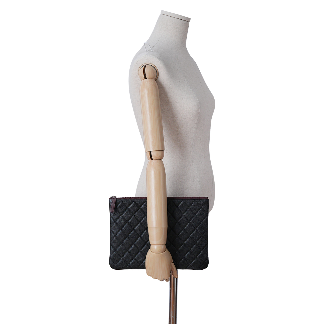 CHANEL(NEW)샤넬 A82545 캐비어 클래식 뉴미듐 클러치 (새상품) NEW PRODUCT