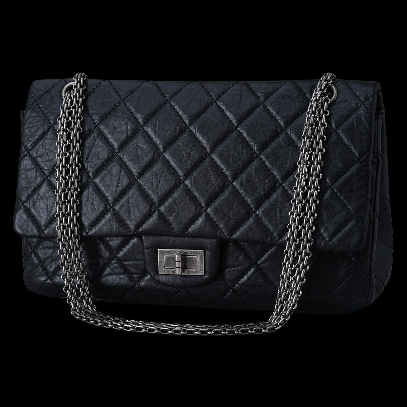CHANEL(USED)샤넬 2.55 빈티지 라지 플랩백