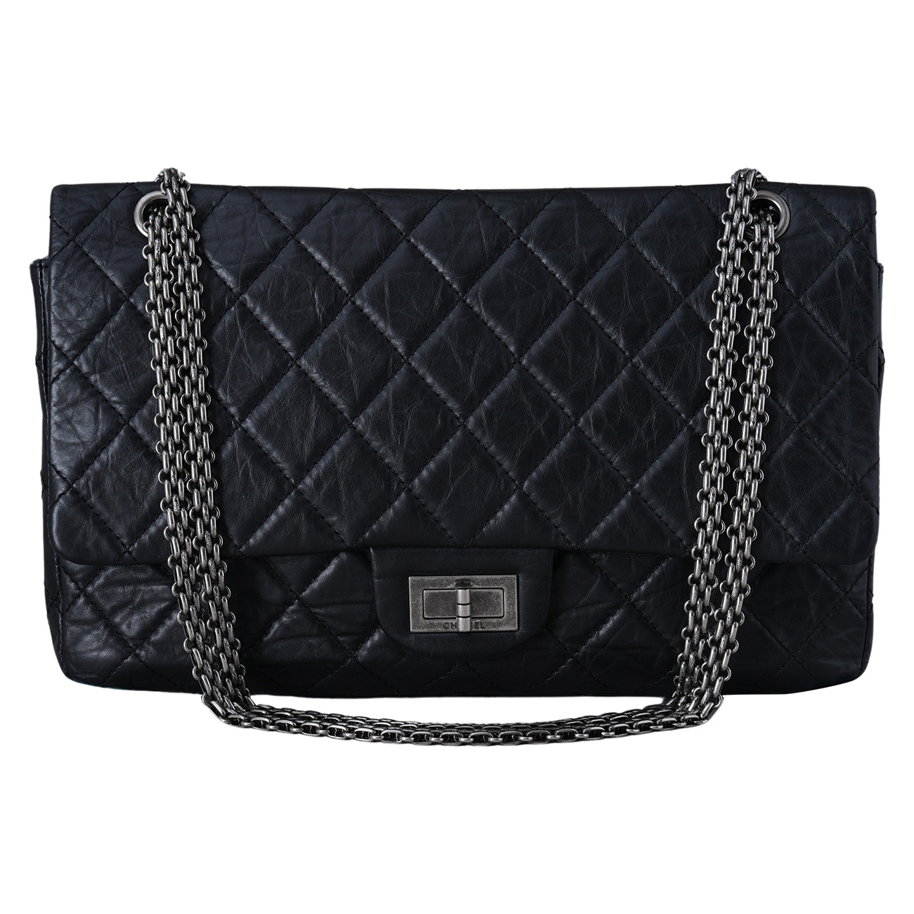 CHANEL(USED)샤넬 2.55 빈티지 라지 플랩백