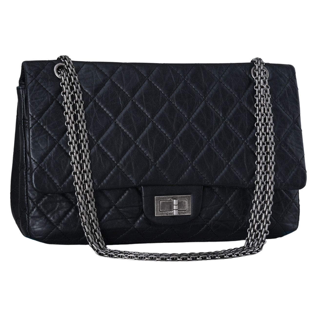 CHANEL(USED)샤넬 2.55 빈티지 라지 플랩백