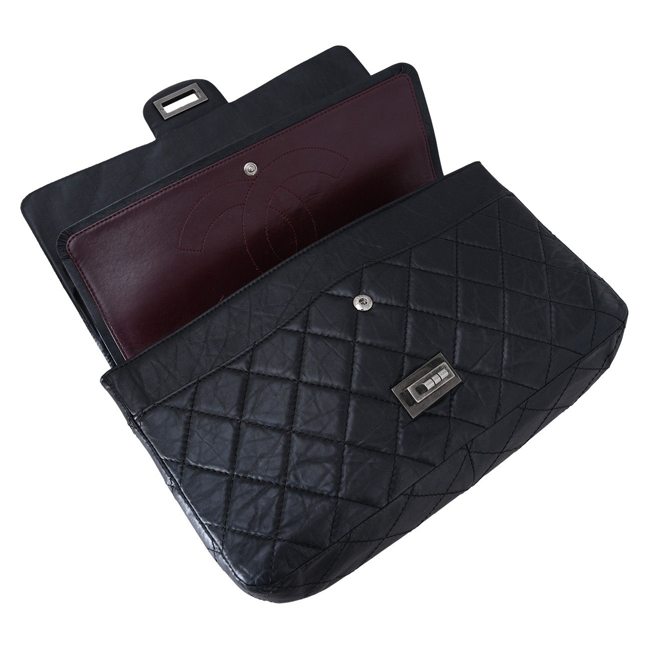 CHANEL(USED)샤넬 2.55 빈티지 라지 플랩백