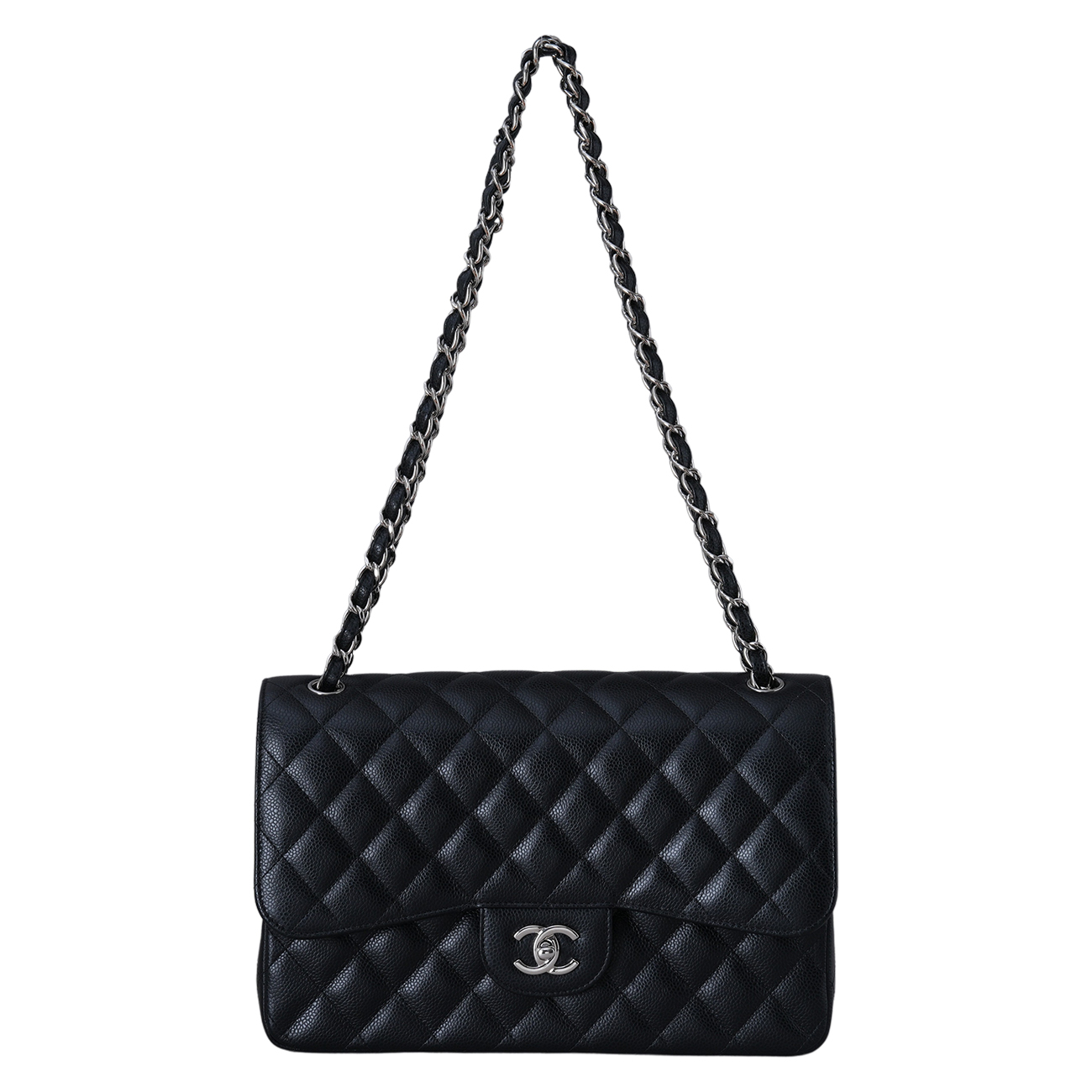 CHANEL(USED)샤넬 캐비어 클래식 라지 플랩백