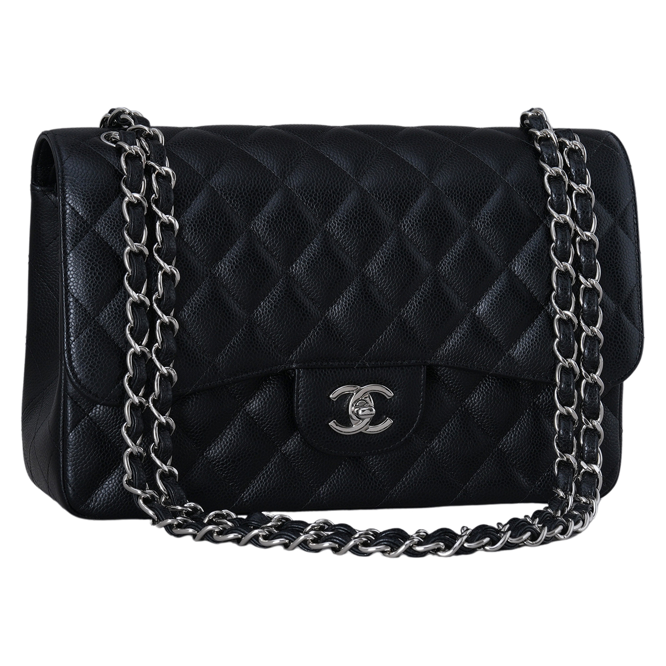 CHANEL(USED)샤넬 캐비어 클래식 라지 플랩백