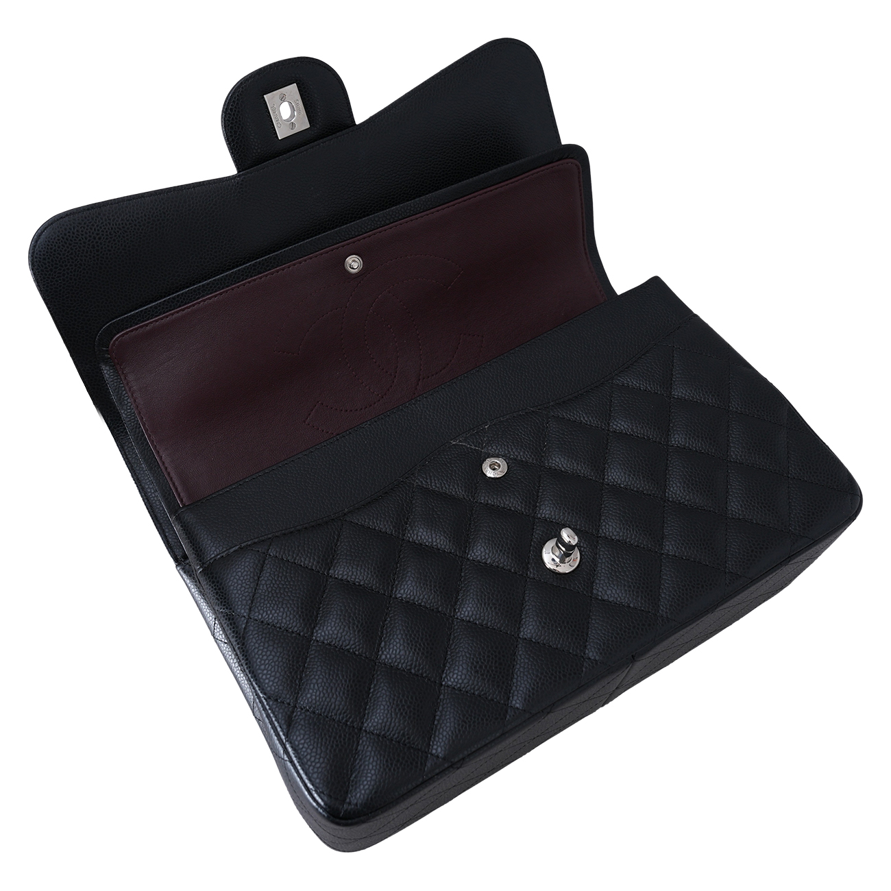 CHANEL(USED)샤넬 캐비어 클래식 라지 플랩백