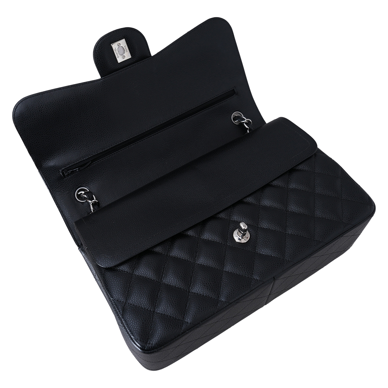 CHANEL(USED)샤넬 캐비어 클래식 라지 플랩백