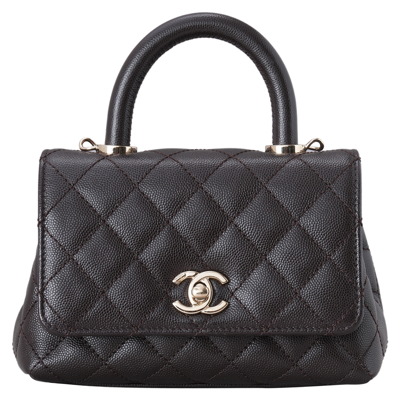 CHANEL(USED)샤넬 캐비어 코코핸들 미니