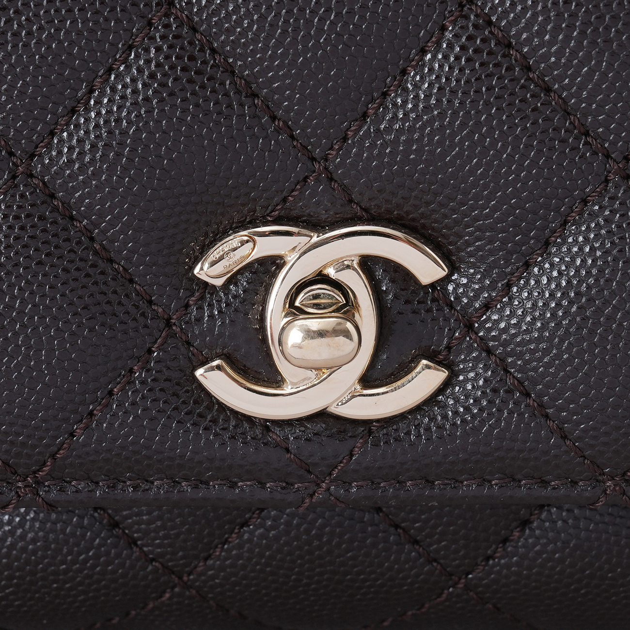 CHANEL(USED)샤넬 캐비어 코코핸들 미니
