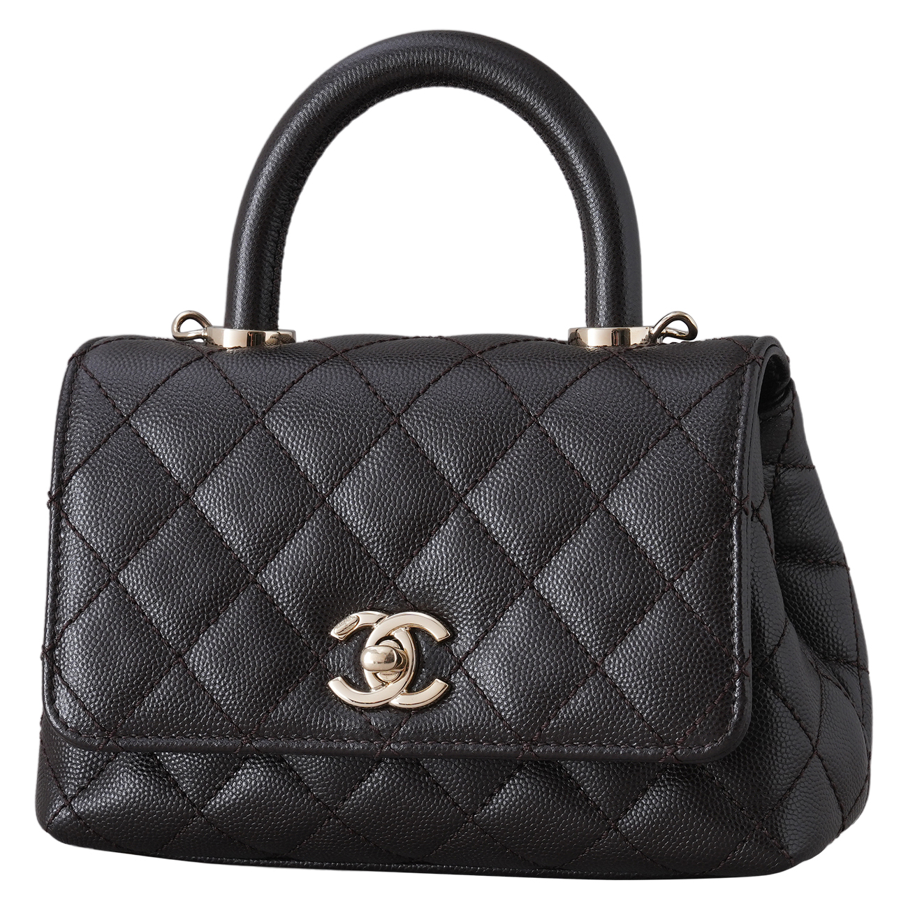 CHANEL(USED)샤넬 캐비어 코코핸들 미니