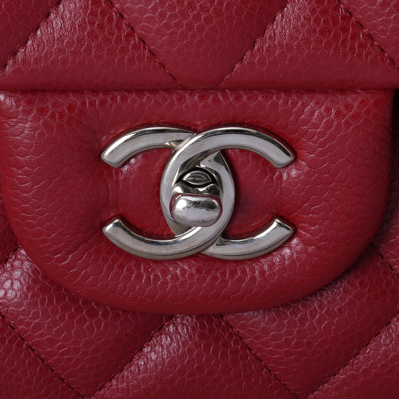 CHANEL(USED)샤넬 캐비어 클래식 라지 플랩백