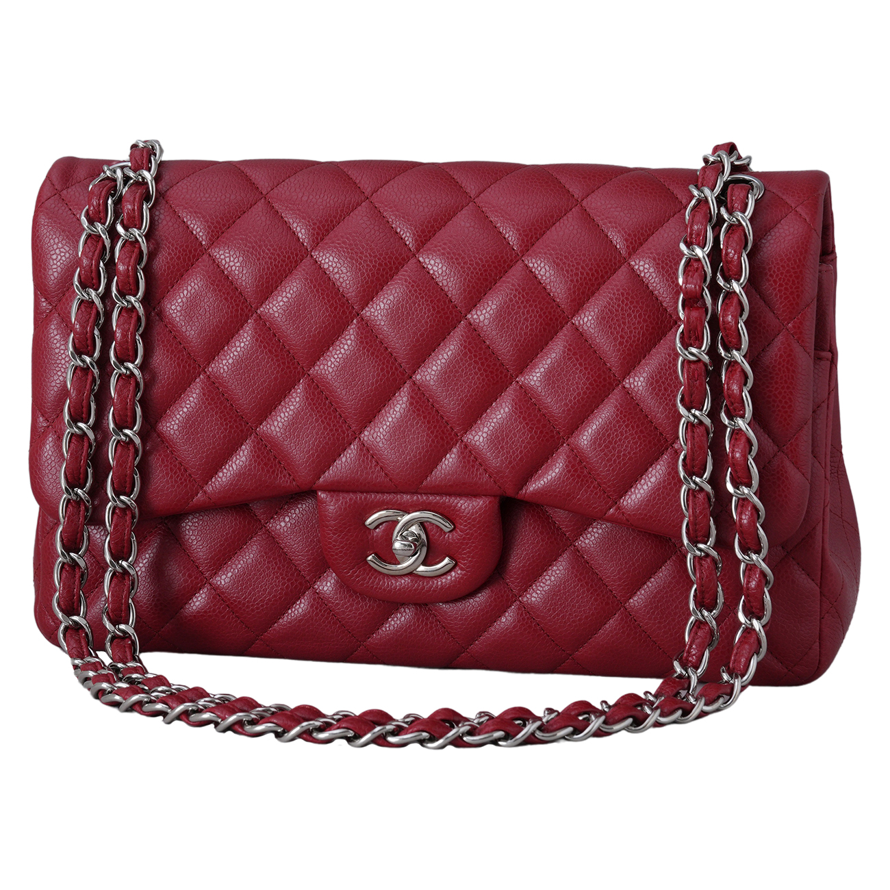 CHANEL(USED)샤넬 캐비어 클래식 라지 플랩백