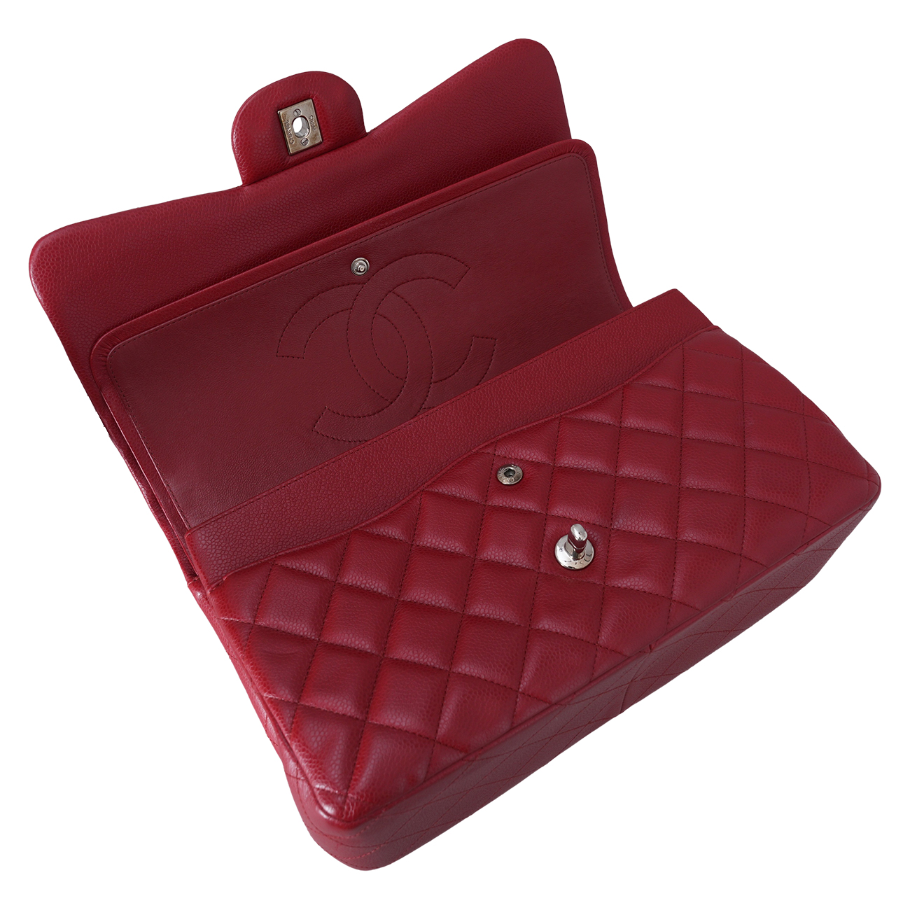 CHANEL(USED)샤넬 캐비어 클래식 라지 플랩백