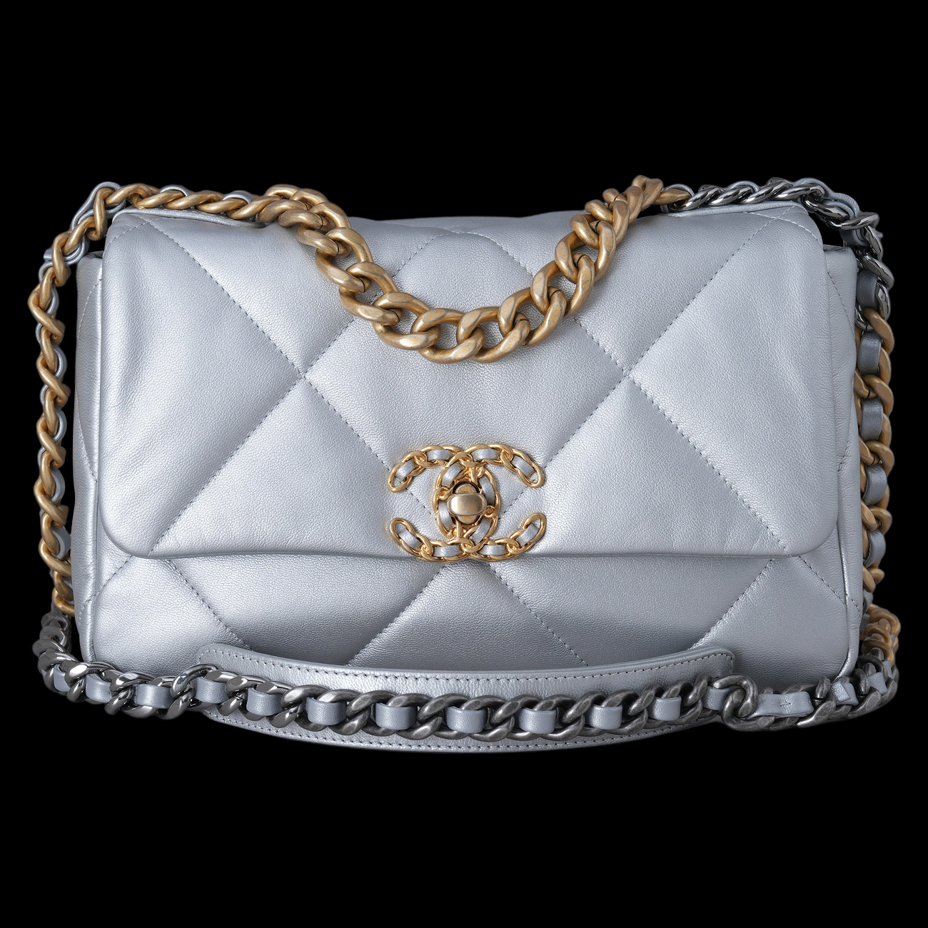 CHANEL(USED)샤넬 19백 미듐