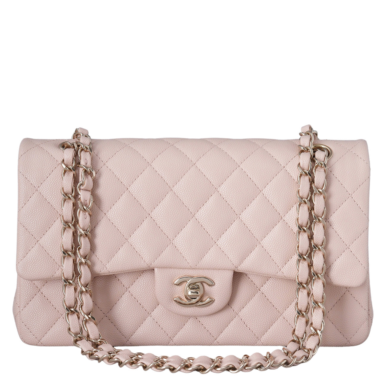CHANEL(USED)샤넬 캐비어 클래식 미듐 플랩백