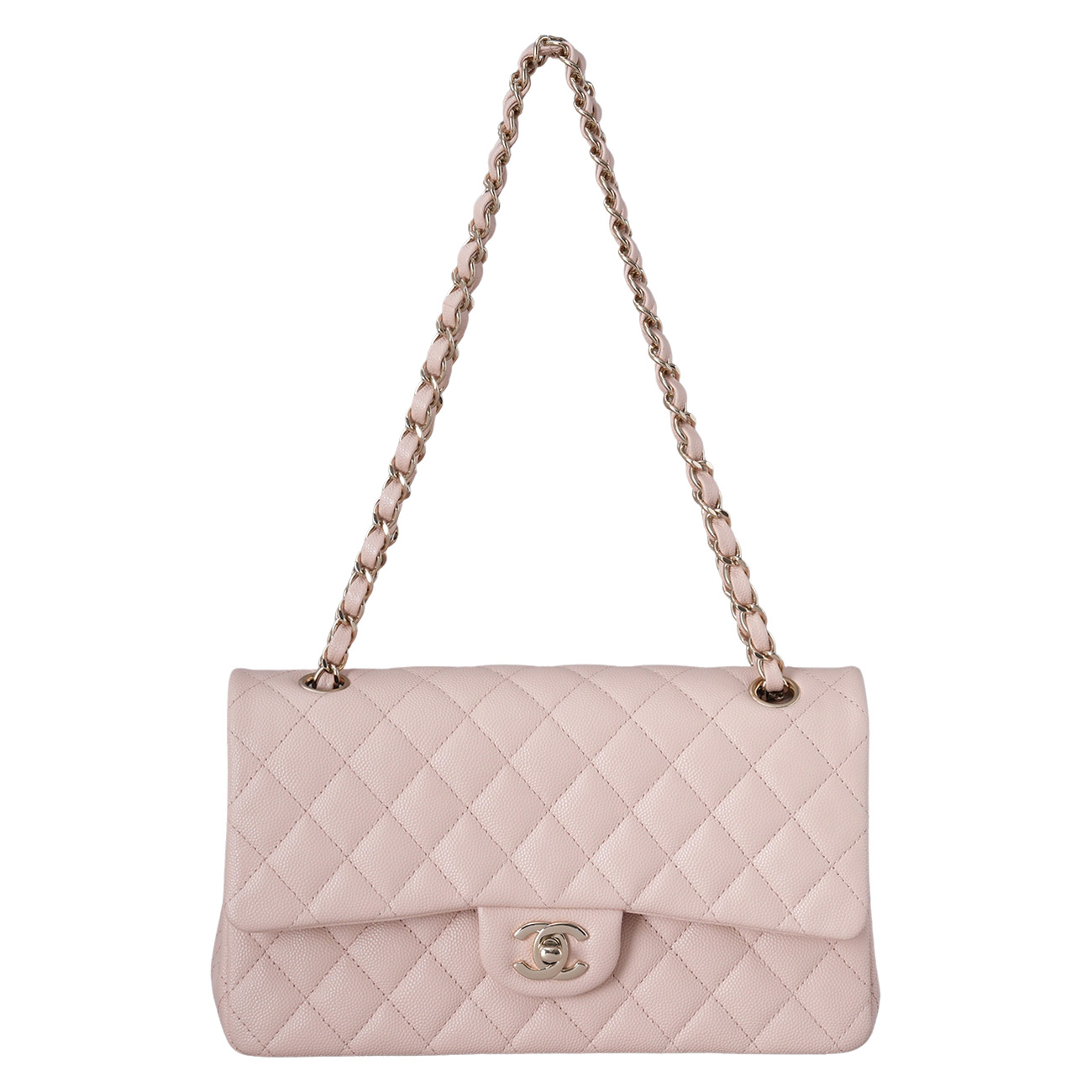 CHANEL(USED)샤넬 캐비어 클래식 미듐 플랩백