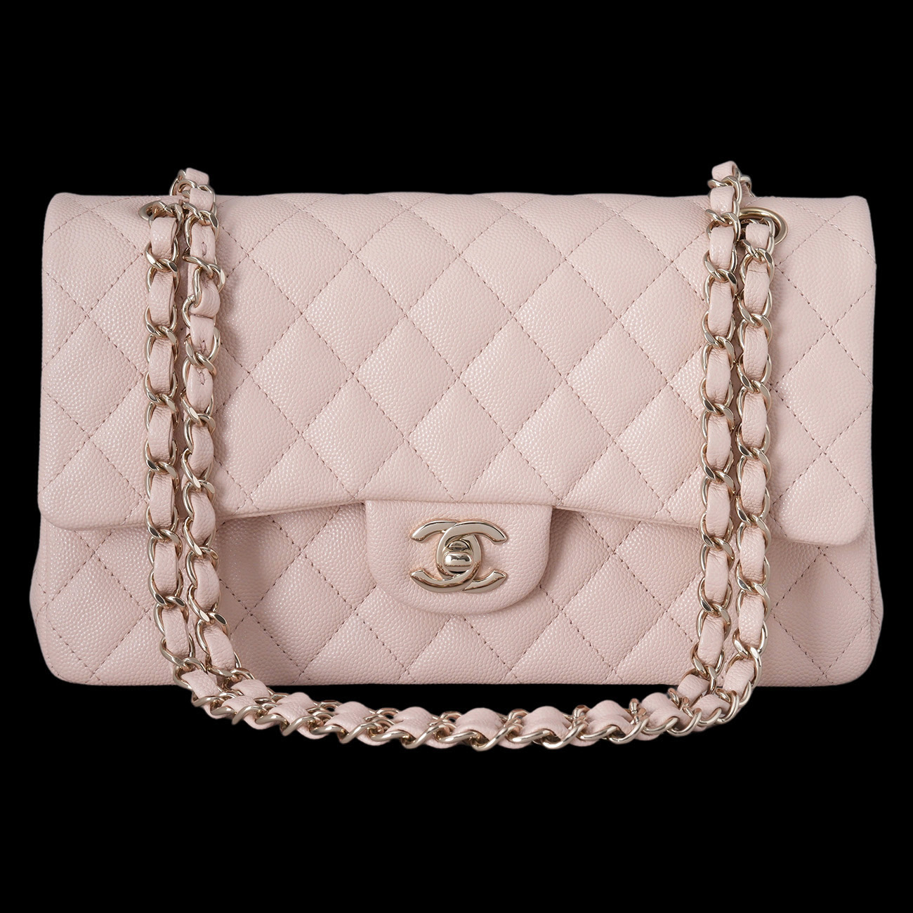 CHANEL(USED)샤넬 캐비어 클래식 미듐 플랩백