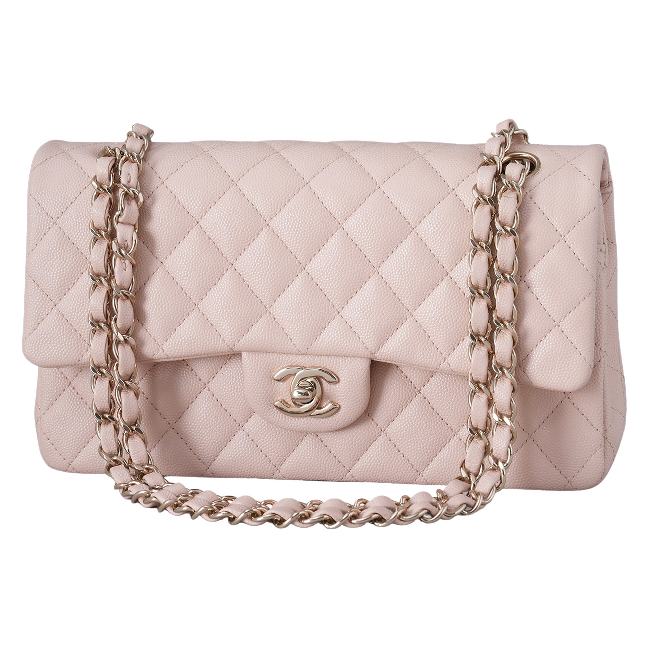 CHANEL(USED)샤넬 캐비어 클래식 미듐 플랩백