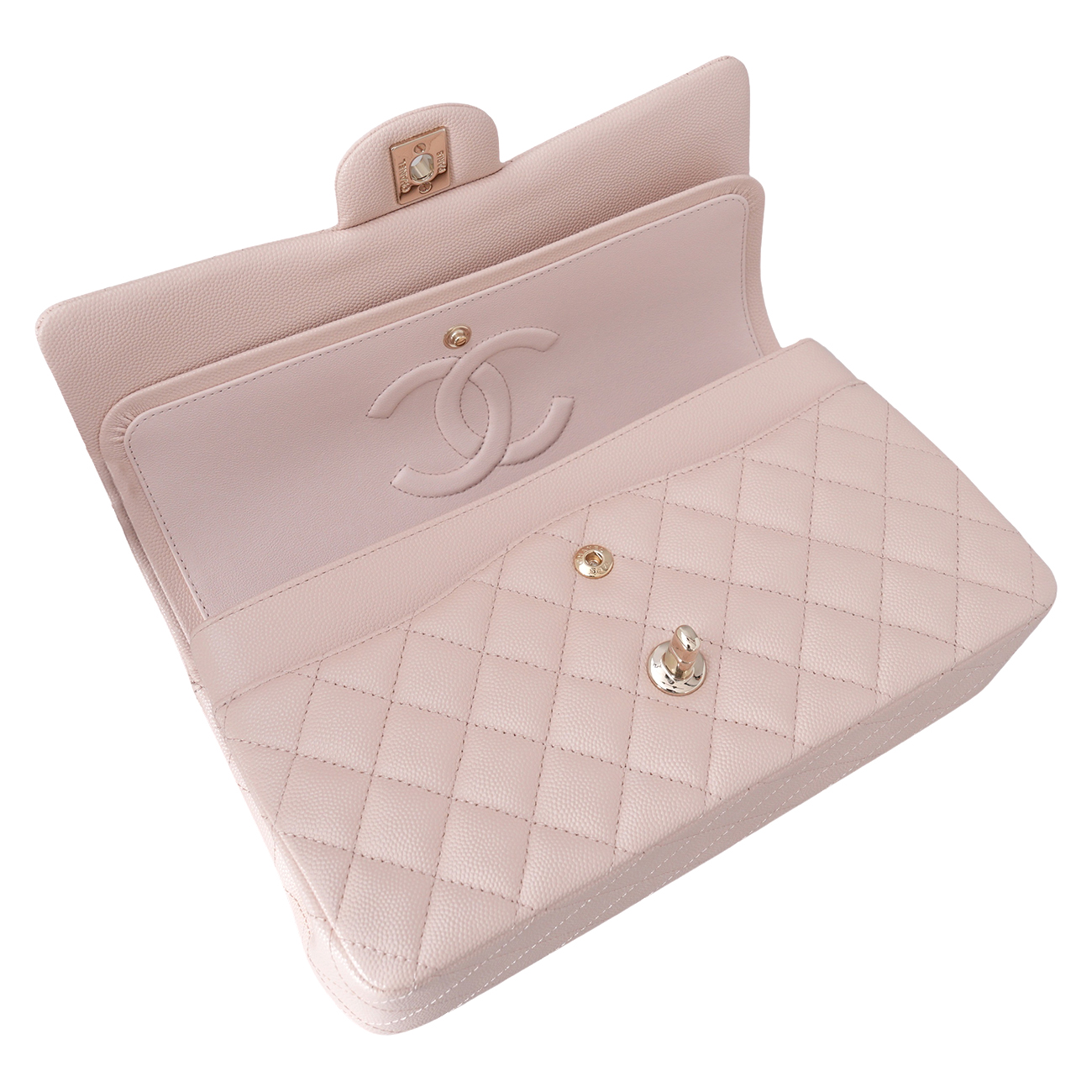 CHANEL(USED)샤넬 캐비어 클래식 미듐 플랩백