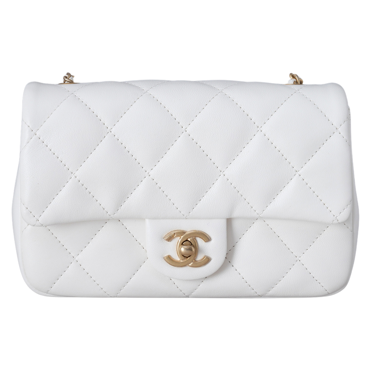 CHANEL(USED)샤넬 AS3457 하트 참 클래식 뉴미니 체인 플랩백
