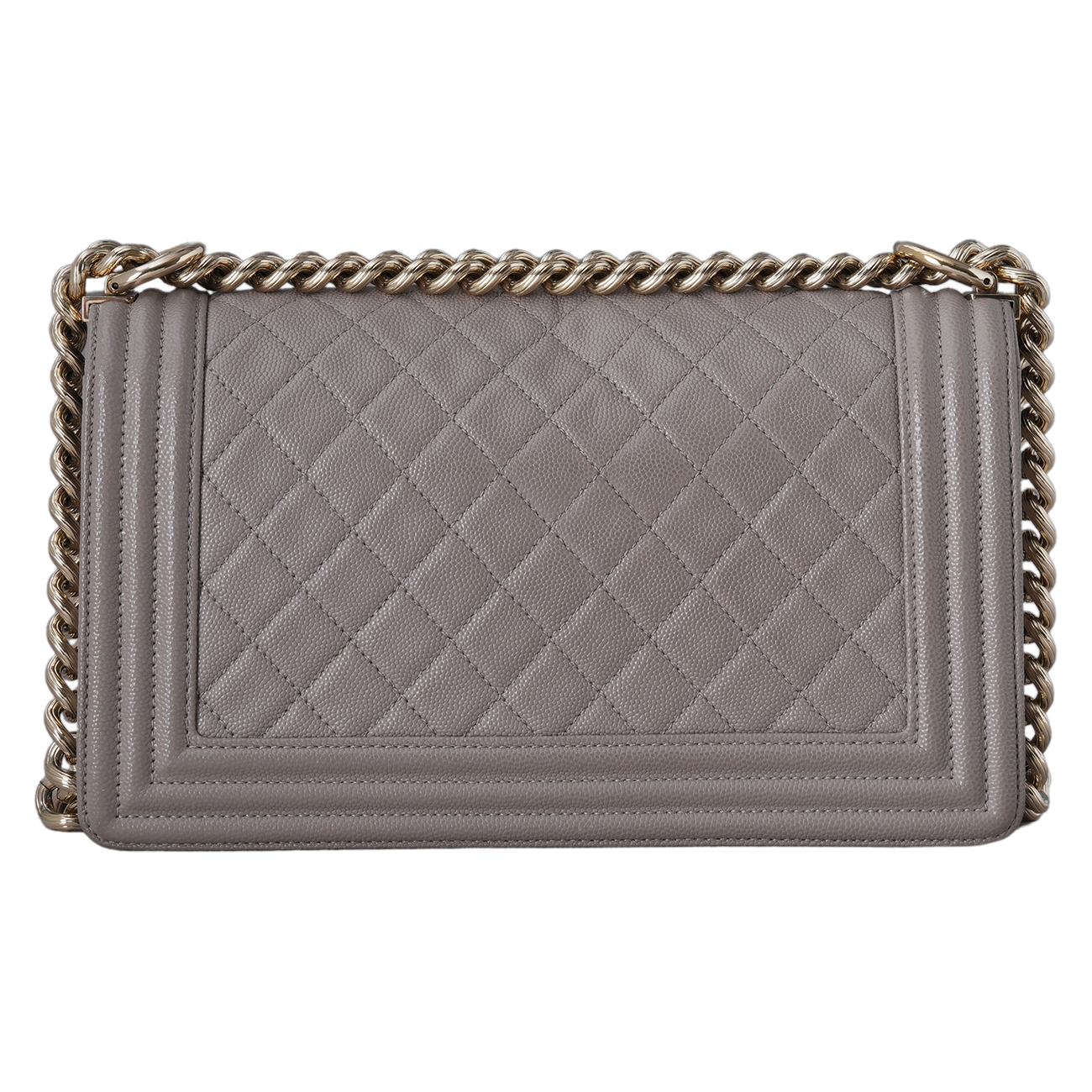 CHANEL(USED)샤넬 캐비어 보이샤넬 미듐 플랩백