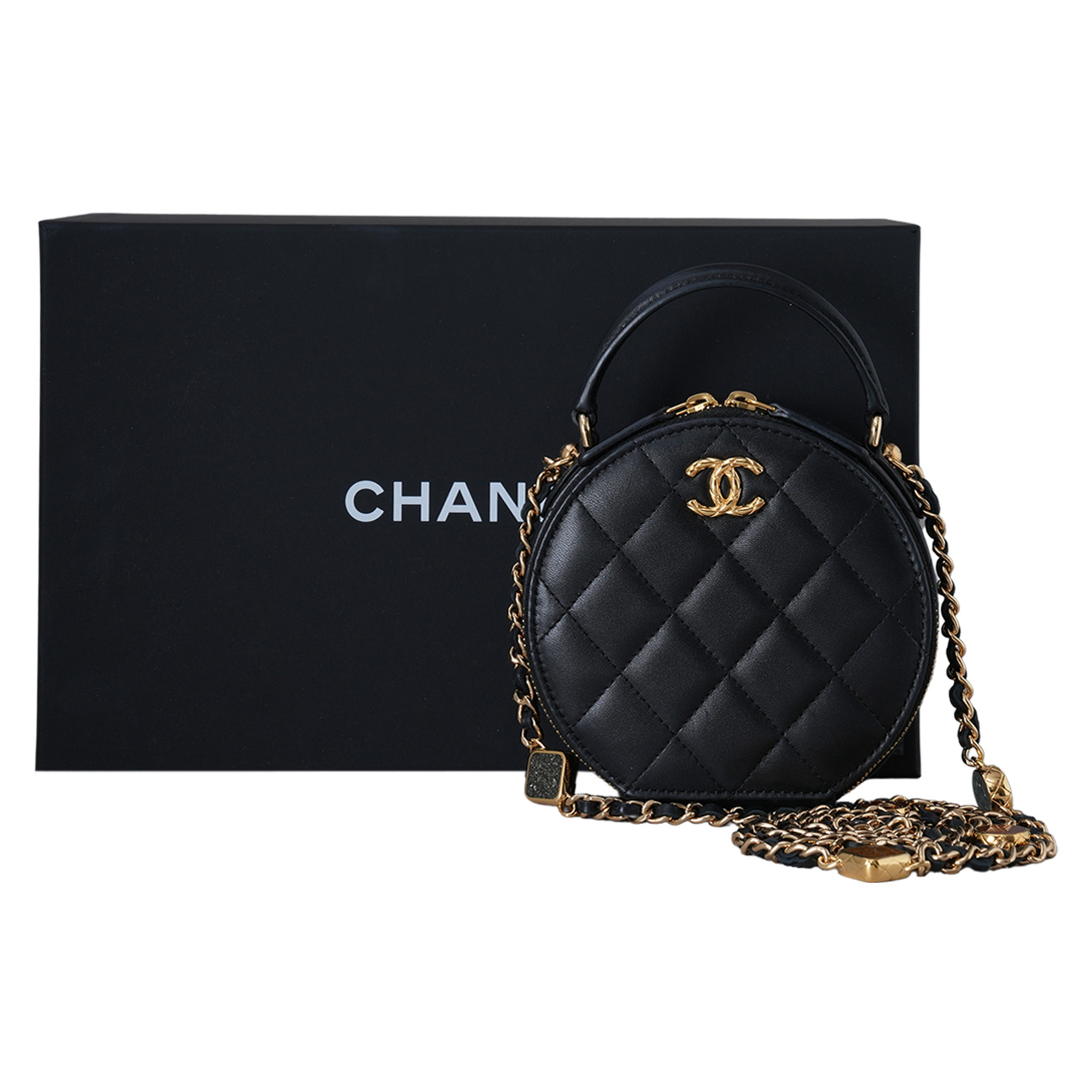 CHANEL(USED)샤넬 시즌 탬버린 크로스백
