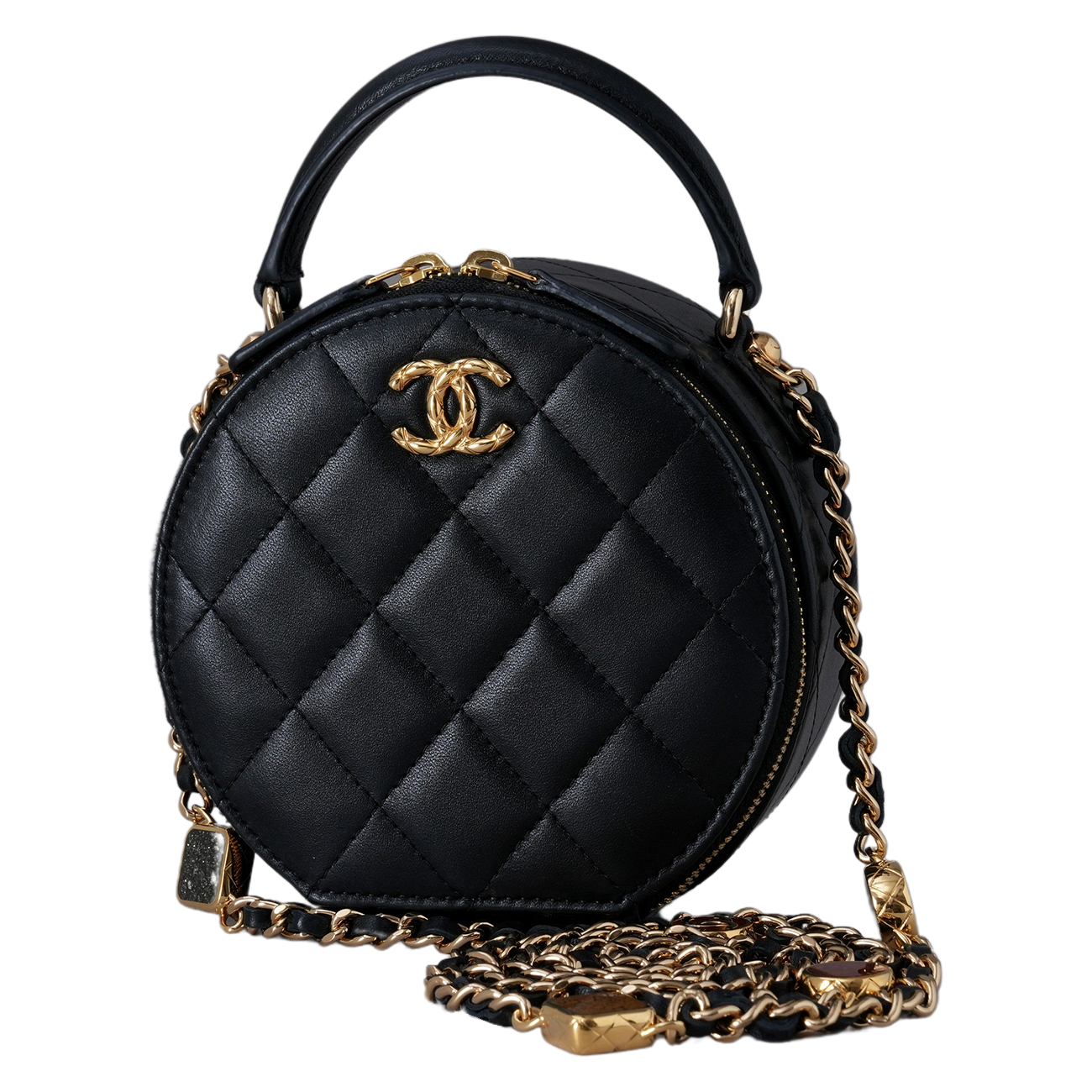 CHANEL(USED)샤넬 시즌 탬버린 크로스백