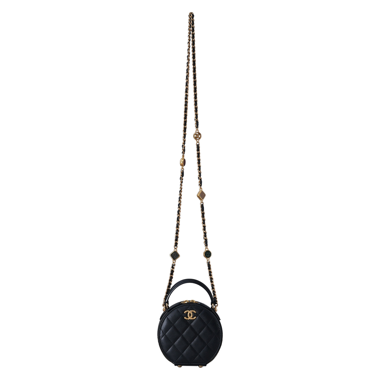 CHANEL(USED)샤넬 시즌 탬버린 크로스백