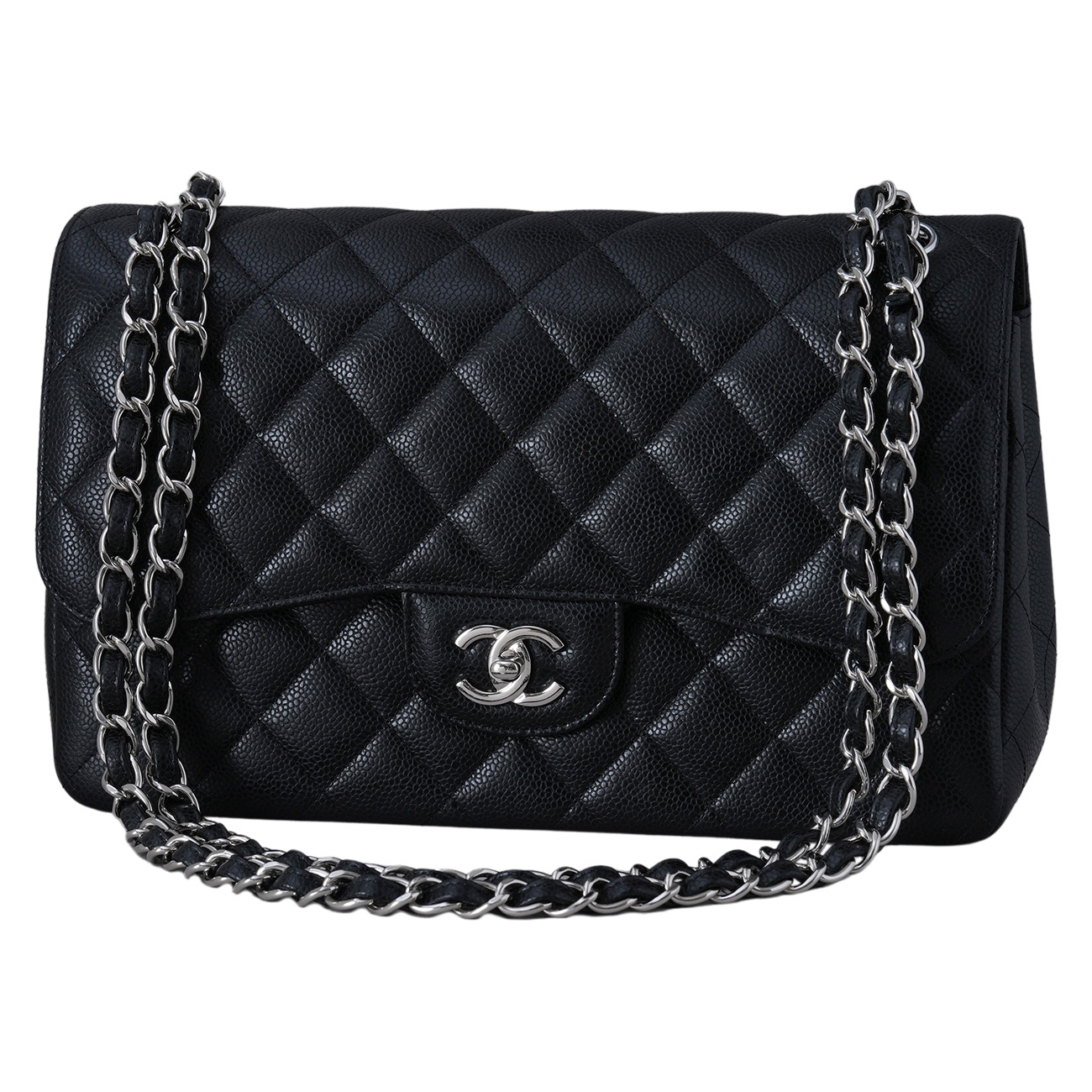 CHANEL(USED)샤넬 캐비어 클래식 미듐 플랩백