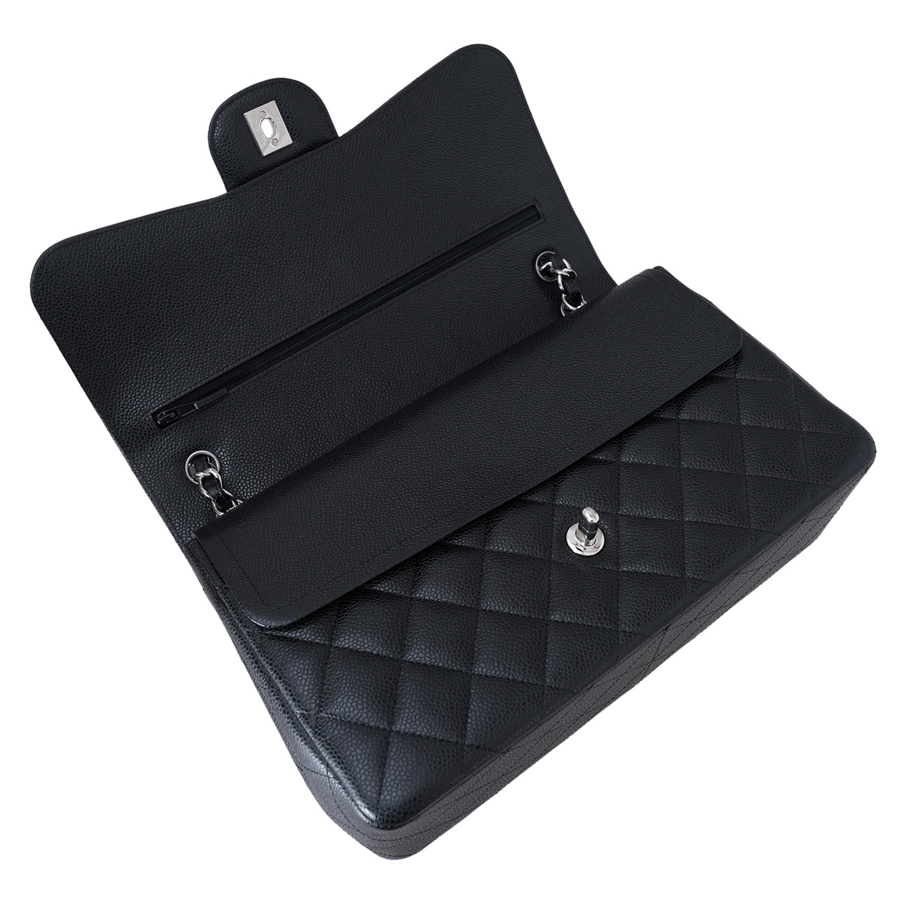 CHANEL(USED)샤넬 캐비어 클래식 미듐 플랩백