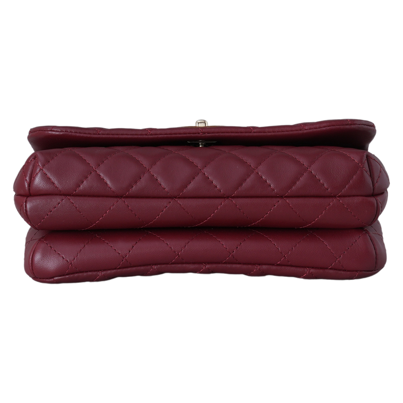 CHANEL(USED)샤넬 A57342 시즌 우드 탑핸들 체인 플랩백