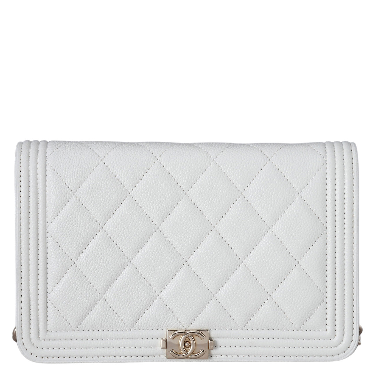 CHANEL(USED)샤넬 캐비어 보이샤넬 WOC