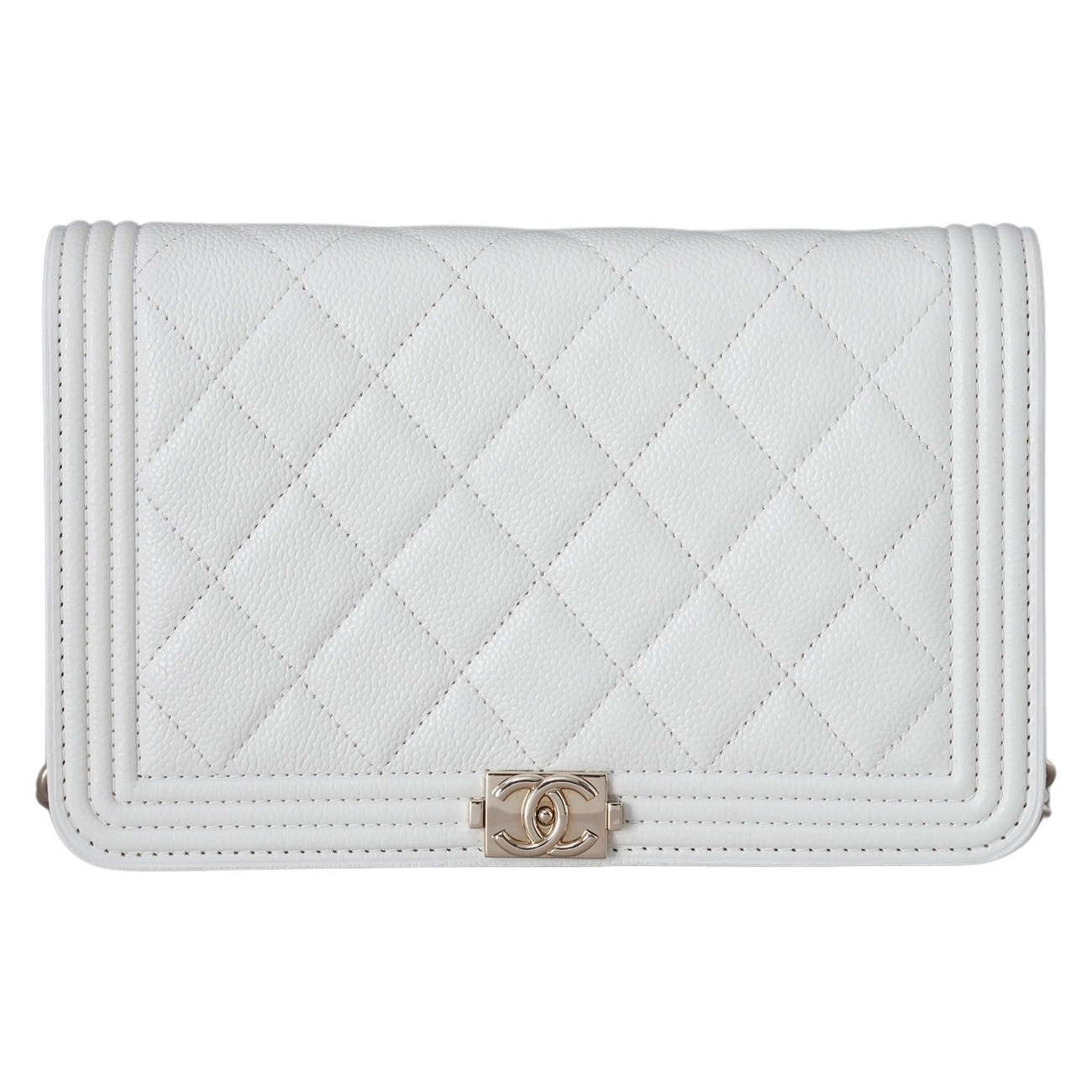 CHANEL(USED)샤넬 캐비어 보이샤넬 WOC
