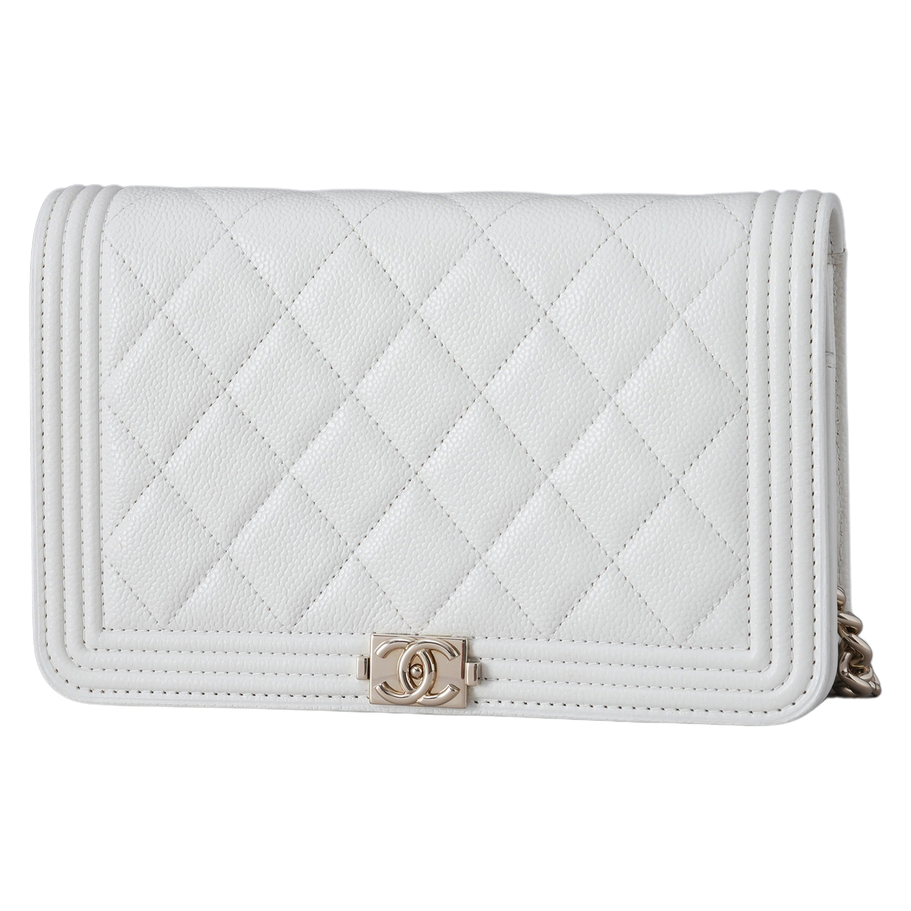 CHANEL(USED)샤넬 캐비어 보이샤넬 WOC