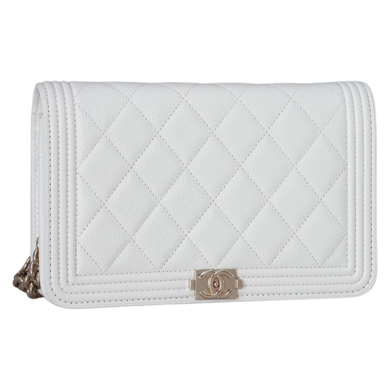 CHANEL(USED)샤넬 캐비어 보이샤넬 WOC