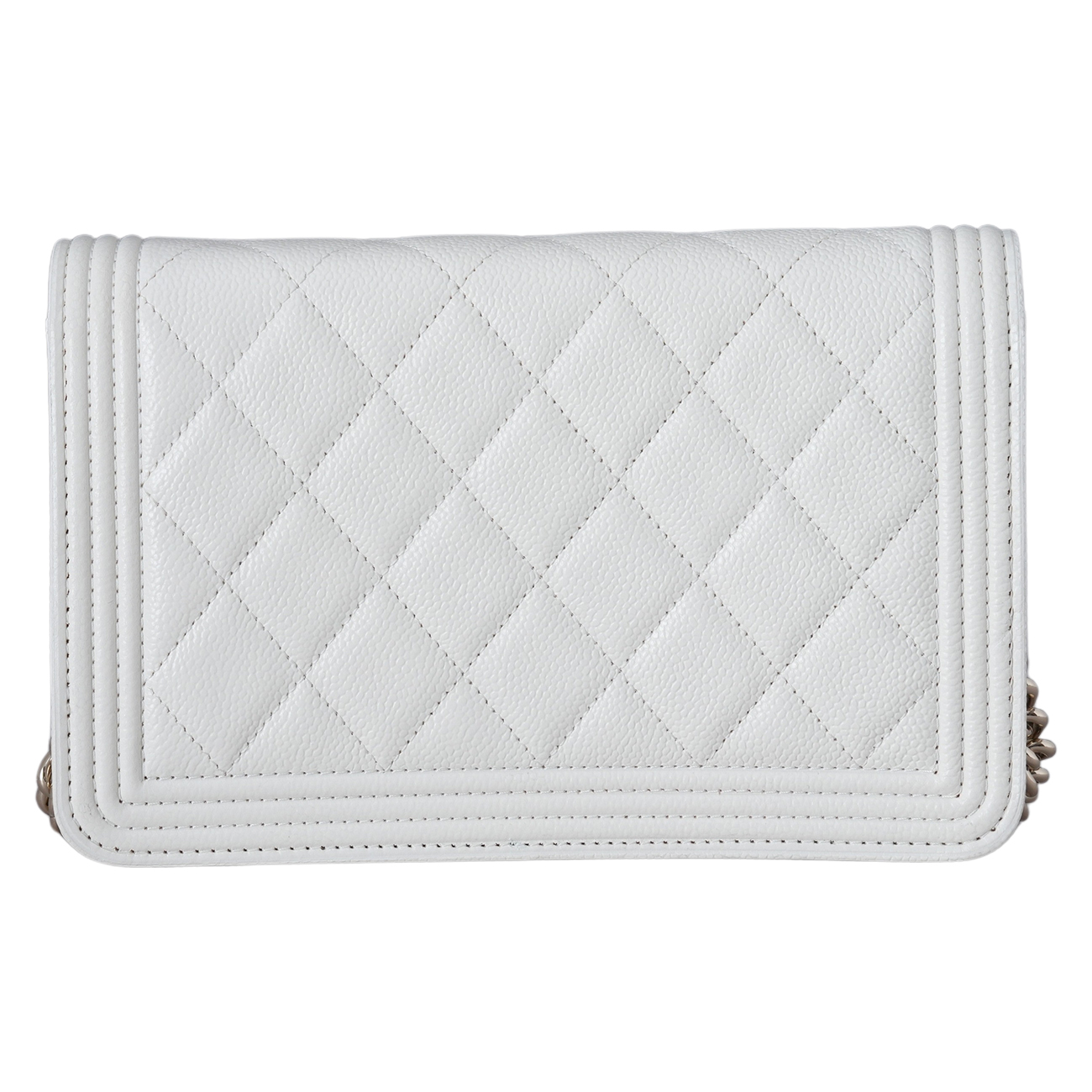 CHANEL(USED)샤넬 캐비어 보이샤넬 WOC