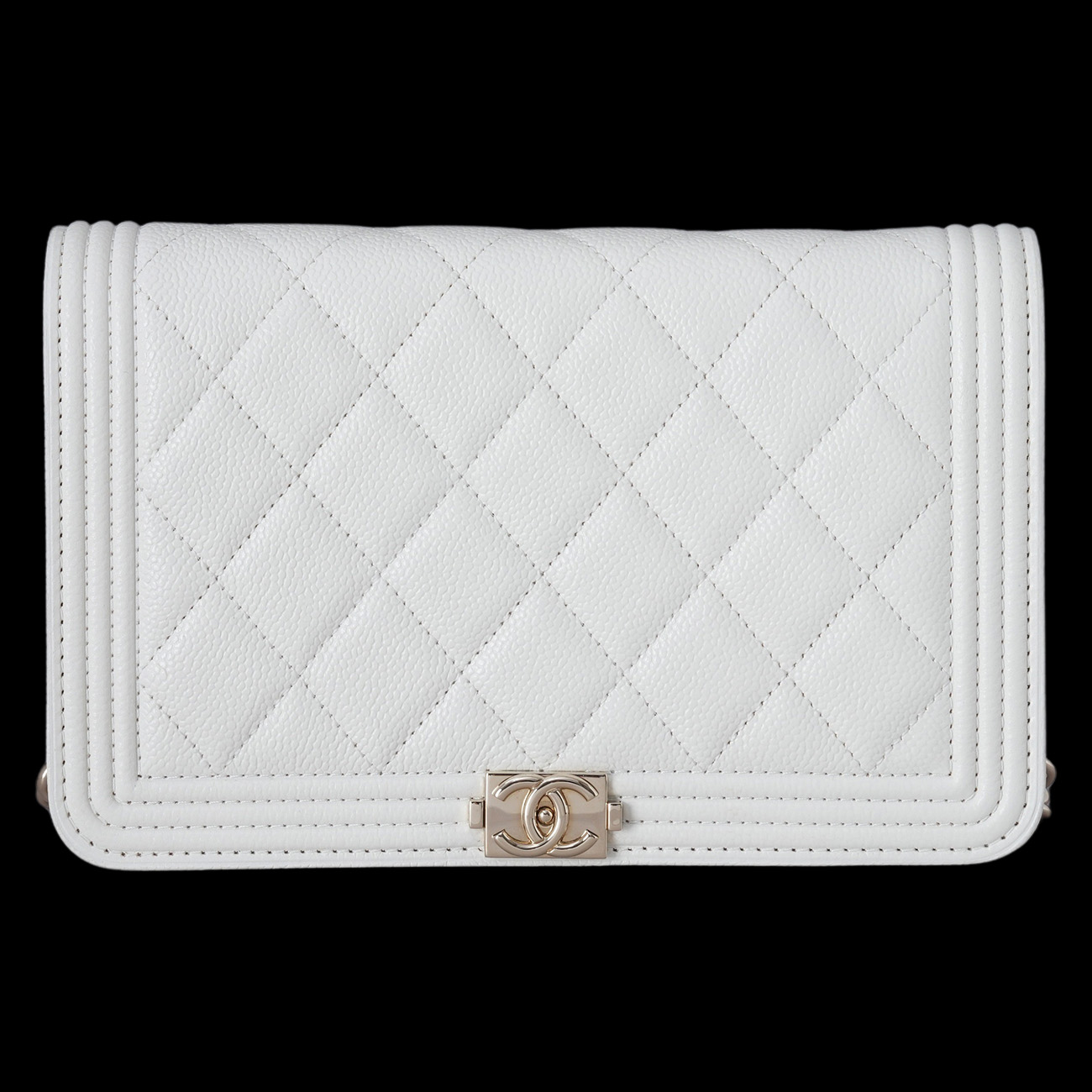 CHANEL(USED)샤넬 캐비어 보이샤넬 WOC