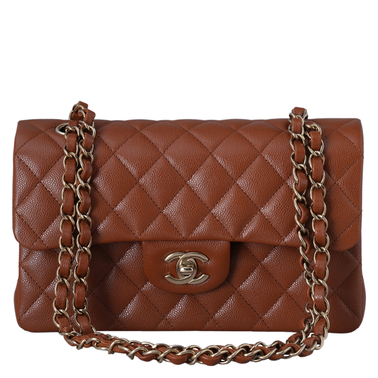 CHANEL(USED)샤넬 캐비어 클래식 스몰 플랩백