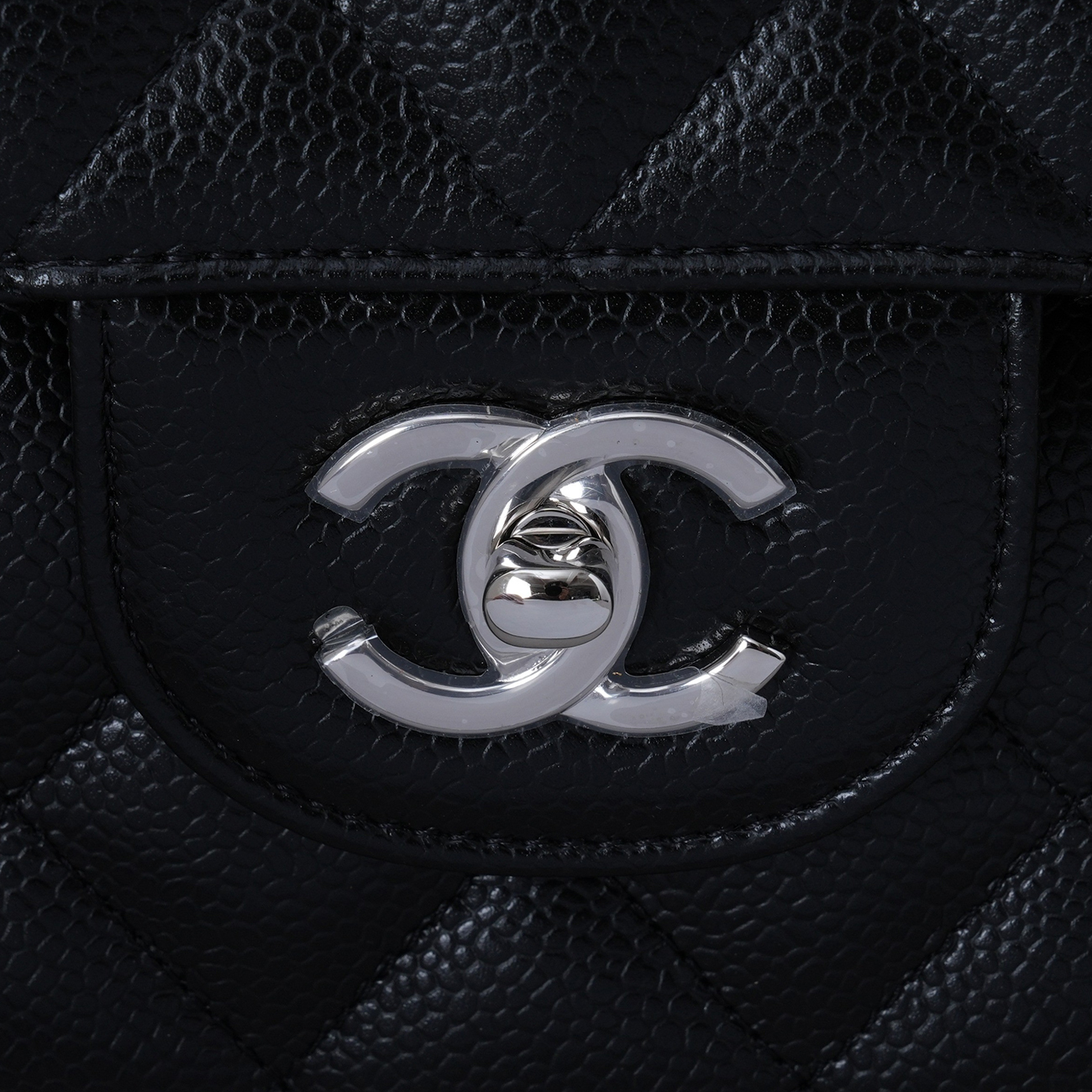 CHANEL(USED)샤넬 A58600 캐비어 클래식 라지 플랩백