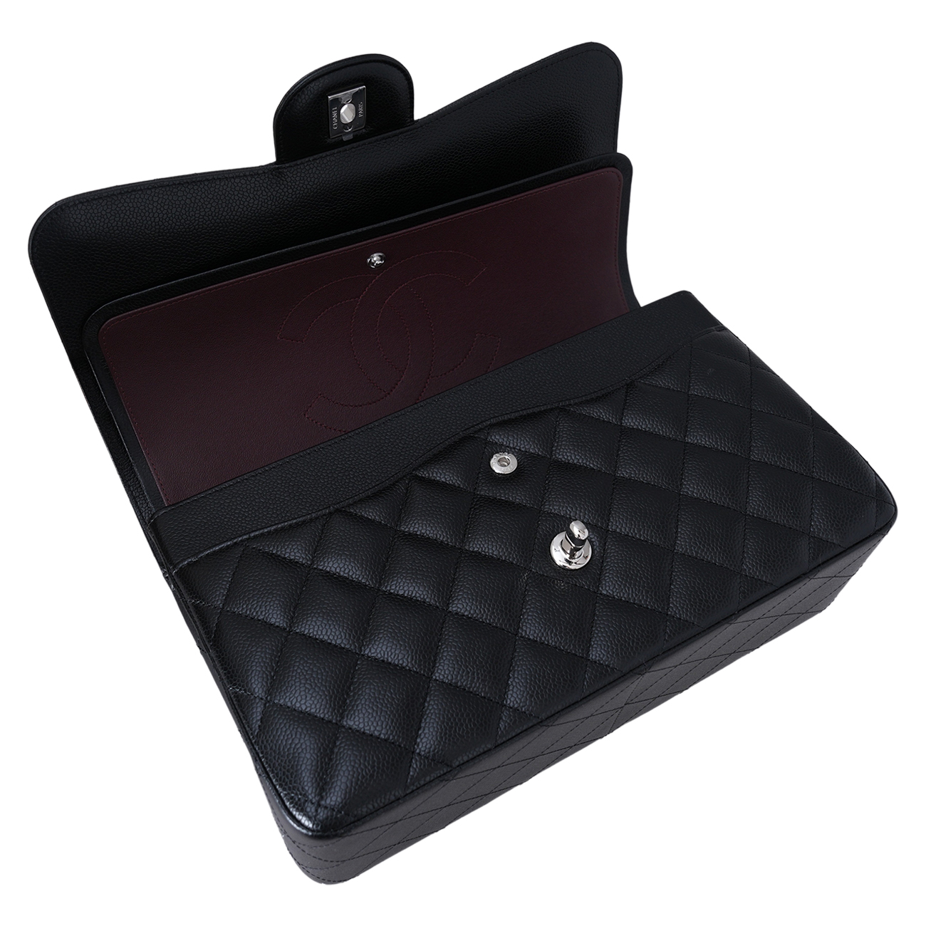 CHANEL(USED)샤넬 A58600 캐비어 클래식 라지 플랩백
