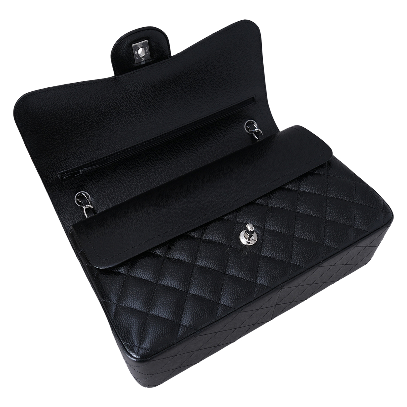 CHANEL(USED)샤넬 A58600 캐비어 클래식 라지 플랩백